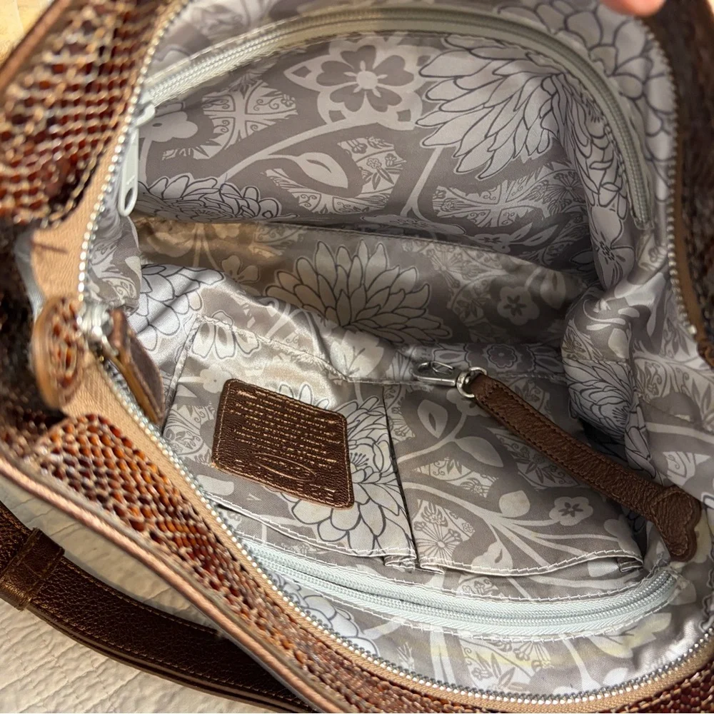 Brighton Leather Hobo Purse